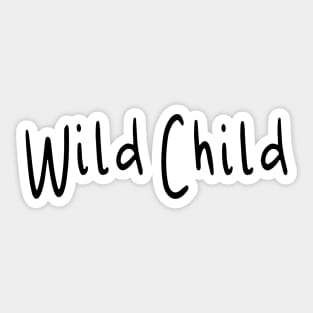 Wild Child Sticker